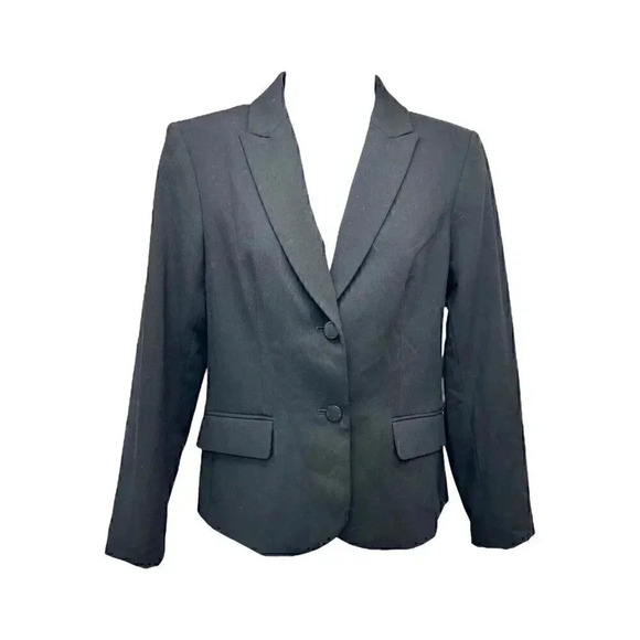 calvin Klein black blazer women's size 6 - Picture 1 of 7